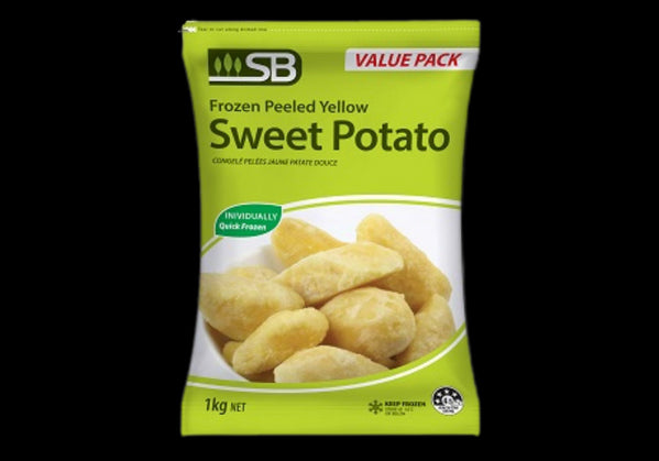 Peeled Yellow Sweet Potato (1kg)